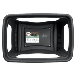 Stack & Grow, Schwarz, Volumen 15 Liter, Ca. 51 X 35 X 36 Cm -Kölle 0910850526 Stack Grow living black 106840