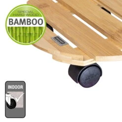 Multi Roller Bambus, 100 Kg Tragkraft, Ø 29 Cm -Kölle 0920600474 multi roller bambus hell 5 116669