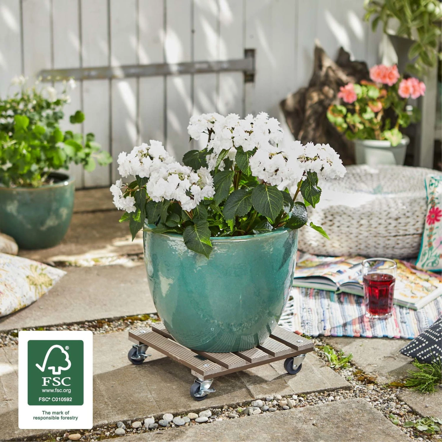 Multi Roller WPC, Tragkraft 80 kg, ca. 7 x 29 x 29 cm Multi Roller WPC, Tragkraft 80 Kg, Ca. 7 X 29 X 29 Cm -Kölle 0920600506 multi roller wpc taupe 3 116689