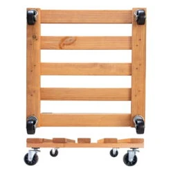 Multi Roller, Tragkraft 120 Kg, Hellbraun, Ca. 10 X 38 X 38 Cm -Kölle 0920600514multi roller kiefer kastanie 1 116715