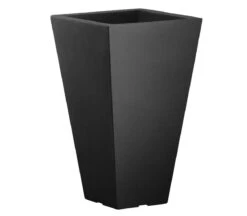 Pflanzgefäß "Capri" Quadratisch, Anthrazit