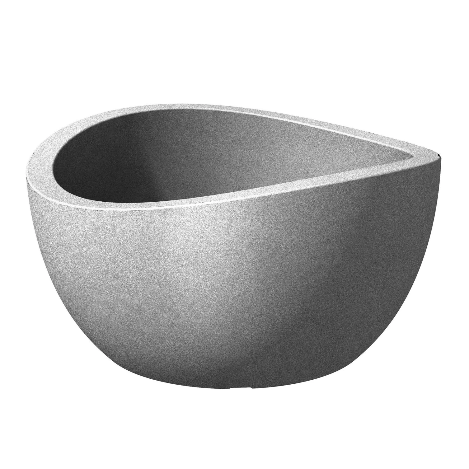 Pflanzschale Wave Globe Bowl, stony grey, Kunststoff Pflanzschale Wave Globe Bowl, Stony Grey, Kunststoff -Kölle 3210103618 Pflanzschale Wave Globe Bowl stony grey D40xH21cm 12l 55938