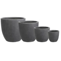 Kölle -Kölle 3210801224 3210801225 3210801226 3210801227 Koelle Pflanzgefaess Basic Eggli grafit Varianten D25 D35 D45 D55 61788 1