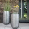 Pflanzgefäß 'Rowen', Silber, Ø 38 X H 62 Cm -Kölle 3210801635 3210801636 3210801637 3210801638 Pflanzgefaess Rowen silber 9 115027