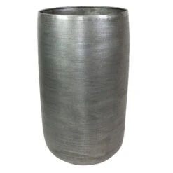 Pflanzgefäß 'Rowen', Silber, Ø 47 X H 82 Cm 3 Pflanzgefäß 'Rowen', Silber, Ø 47 X H 82 Cm -Kölle 3210801638 Pflanzgefaess Rowen silber D 47 x H 82 cm 115035