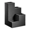 Kölle Pflanzengefäß-Wendeltreppe Kubus In Anthrazit Aus Kunststoff, 40 X 40 X 60 Cm, 55 Liter -Kölle 3230100990 Koelle Pflanzgefaess Wendeltreppe Kubus anthrazit L40xB40xH60cm 55Ltr 53684