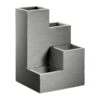 Kölle Pflanzkübel-Wendeltreppe "Kubus" Grau, 40x40x60 Cm, 55 Liter Erdvolumen 1 Kölle Pflanzkübel-Wendeltreppe "Kubus" Grau, 40x40x60 Cm, 55 Liter Erdvolumen -Kölle 3230100992 Koelle Pflanzgefaess Wendeltreppe Kubus grau L40xB40xH60cm 55Ltr 53686
