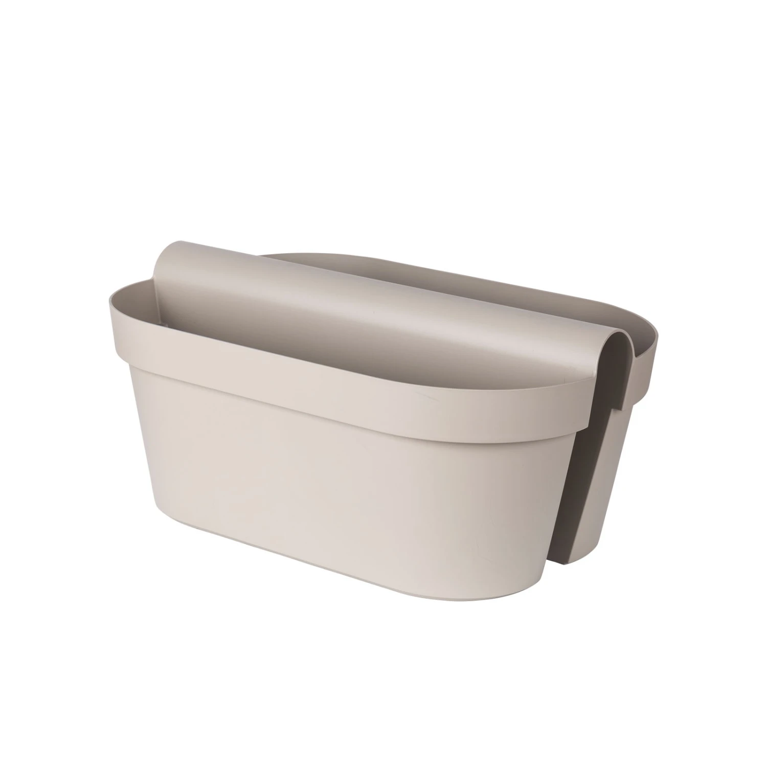 Balkonhängekästen Be Up Duo, Sand, 50 Cm, 18 Liter