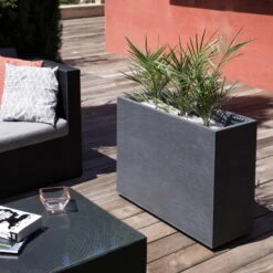 Pflanzkasten Graphit Crunch High, Anthrazit, L 78,5 X B 29,5 X H 60 Cm -Kölle 3230101030 Pflanzkasten Graphit Crunch High anthrazit L78 5xB29 5xH60cm 46Ltr 2 59186
