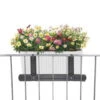 LECHUZA® Balkonkastenhalter-Ergänzung, Schwarz, Passend Für Balconera 50 Und 80 -Kölle 3240100120 BalkonkastenhalterErgaenzung schwarz fuer Balconera 50 80 02 39007